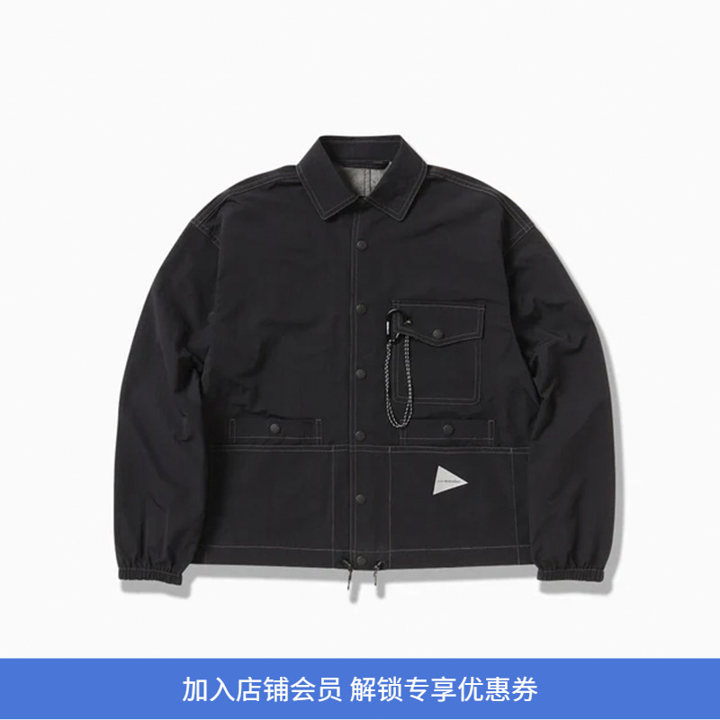 and wander crinkled nylon shirts 盐缩尼龙自然褶皱衬衫夹克
