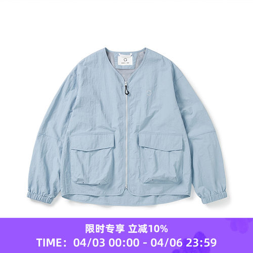 WHEELSandWIND无领夹克