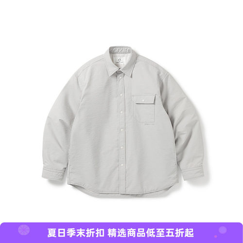 WHEELS and WIND 男女中性款夹棉衬衫棉服夹克外套