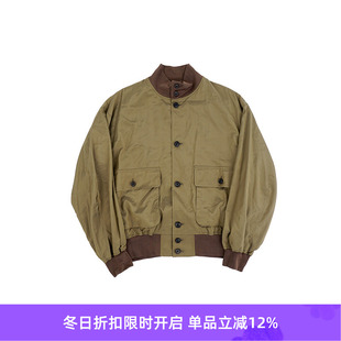 Blouson YOKE Driving Nylon 丝绸尼龙军事风夹克外套 Silk