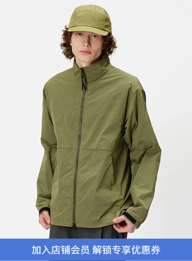 Goldwin Dope Dyed Rip-stop Wind Jacket 男装立领防风夹克外套