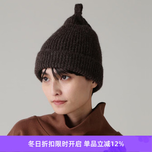 女式 MHL HAT RIBBED 简约螺纹纯色帽子 SIMPLE