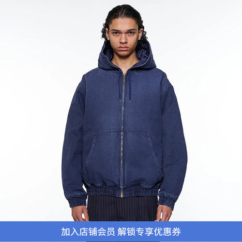 marka WORKERS PARKA 有机棉水洗连帽工装夹克外套