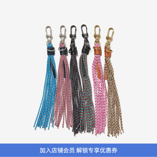 nylon皮革尼龙编织民族风钥匙扣