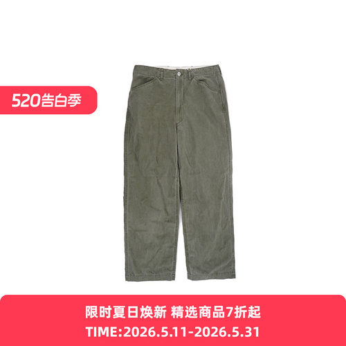 nanamica Field Pants 复古直筒工装裤
