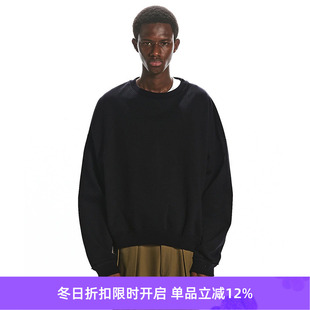 HUGE 超长绒面双层编织宽松短款 SWEAT 款 卫衣 SHORT经典 Markaware