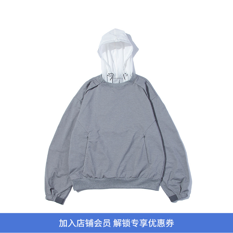 F/CE中性款连帽套头卫衣