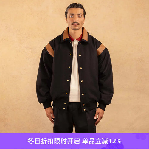 DroleDeMonsieur棒球夹克