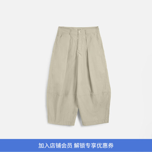 YMC DEADBEAT TROUSER 男装有机棉混纺阔腿裤