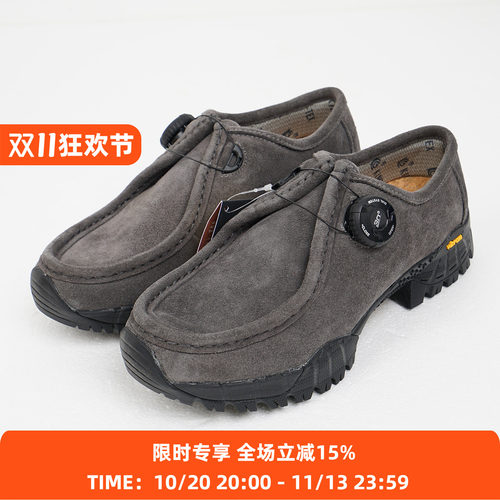 pg KNOCK2 KTX 男女Vibram底机能性快速旋转系带翻毛皮鞋