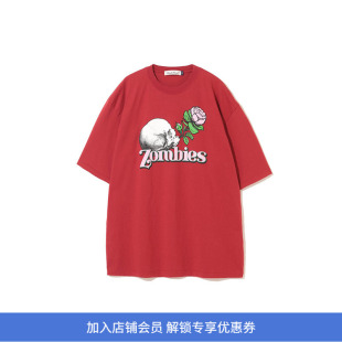UNDERCOVER TEE Zombies Rose 圆领短袖印花T恤
