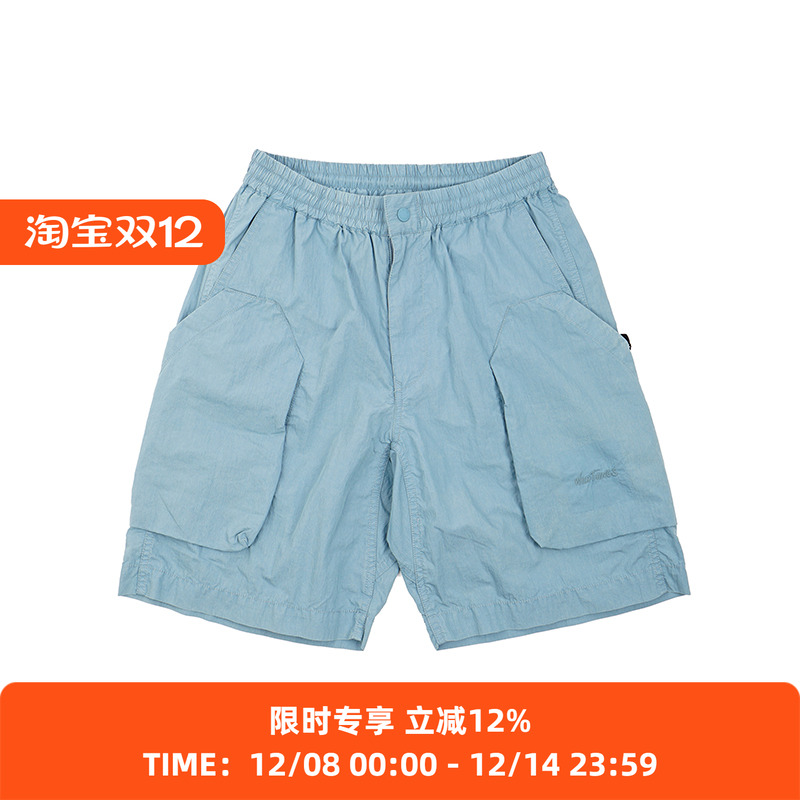 WILD THINGS Camp Tool Cargo Shorts X Square 水洗机能短裤