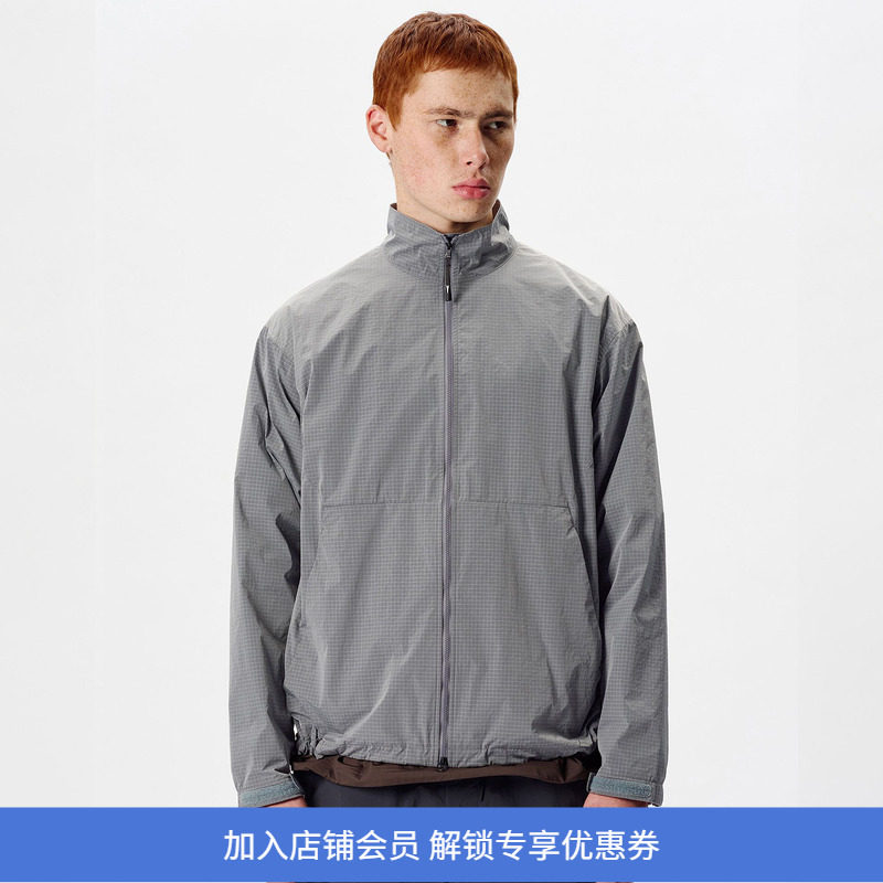 Goldwin Dope Dyed Rip-stop Wind Jacket 染色波纹尼龙防风夹克