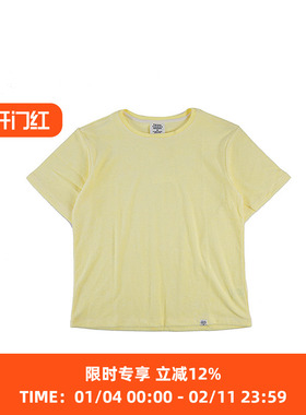 THING FABRICS Tee TF 日本今治毛巾面料有机棉短袖圆领T恤