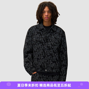 Arte Allover Arte Jacket 艺术字印花夹克外套