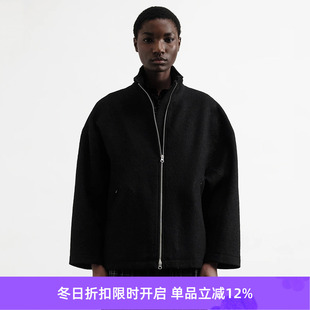 意大利羊毛女装 YMC JACKET ZIP 廓形立领夹克外套 AARON