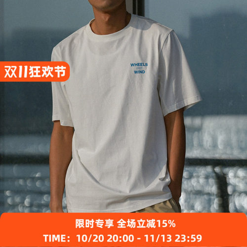 WHEELSandWIND圆领T恤