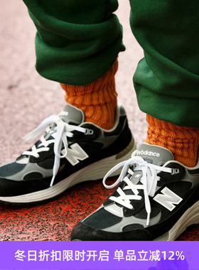 ROTOTO LOOSE PILE CREW SOCKS 日本职人制复古针织袜子 中筒袜