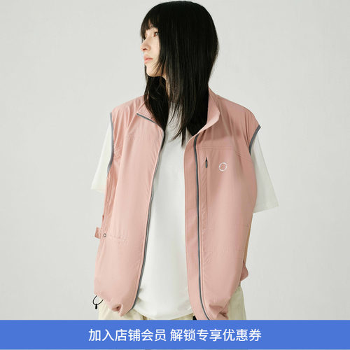 WHEELS and WIND 男女中性款防泼水防紫外线超轻量机能性马甲