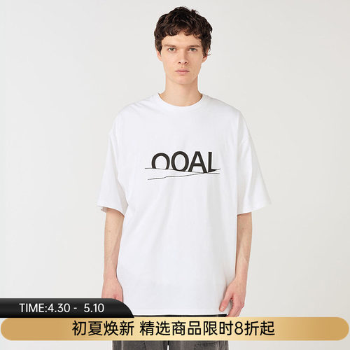 nanamica OOAL Graphic Tee 男女款有机棉宽松圆领短袖T恤