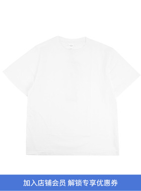 YAECA T-shirts unisex 高支天竺棉男女中性款圆领短袖T恤