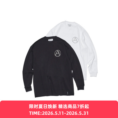 Mountain Research Rivetee L/S (A) 铆钉拼贴圆领长袖T恤