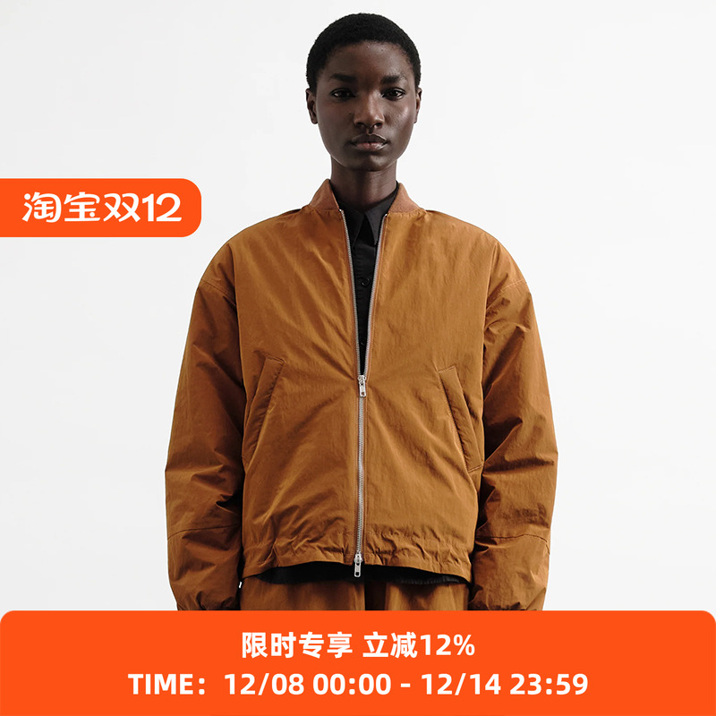 YMC BASEMENT BOMBER JACKET意大利面料女装军事风棒球领夹克外套