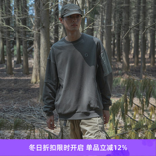 男女款 WIND 杜邦索罗娜机能性圆领套头卫衣 and WHEELS