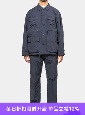 meanswhile Paper Touch Feather Blouson机能面料军事风衬衫夹克