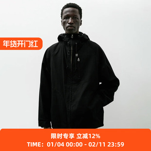 YOKO SAKAMOTO HOODED JACKET 宽松廓形连帽夹克外套