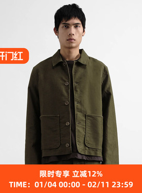 YMC GROUNDHOG JACKET 男装法国绒棉工装夹克外套
