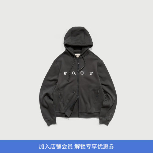 RCOS Coordinate Full Zip Hoodie - CF 重磅棉刺绣拉链连帽卫衣