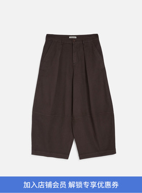 YMC DEADBEAT TROUSER 男女装有机棉成衣染色宽松阔腿裤