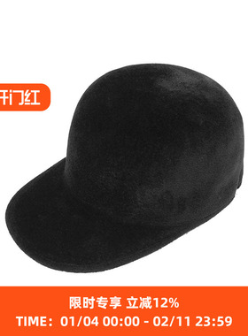 KIJIMA TAKAYUKI FELT JOCKEY CAP 羊毛英伦风骑师帽