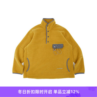 pullover and fleece wool 男女羊毛抓绒轻量保暖套头夹克 wander