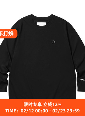 WHEELS and WIND Long Sleeve Sport Tee 圆领长袖T恤