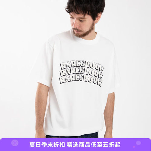 blurhms RAREGROOVE Print Tee WIDE 天竺棉复古宽松印花短袖T恤
