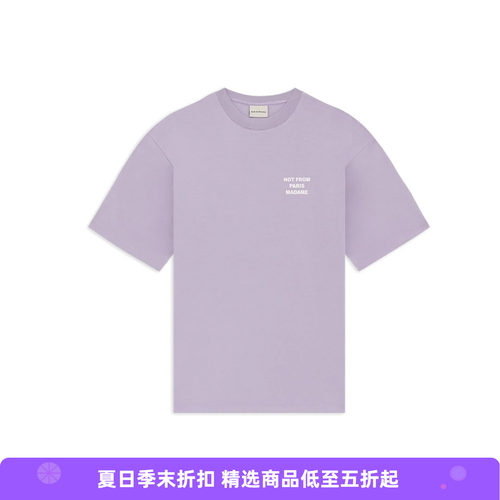 Drole De Monsieur Le T-Shirt Slogan 法式标语圆领短袖T恤
