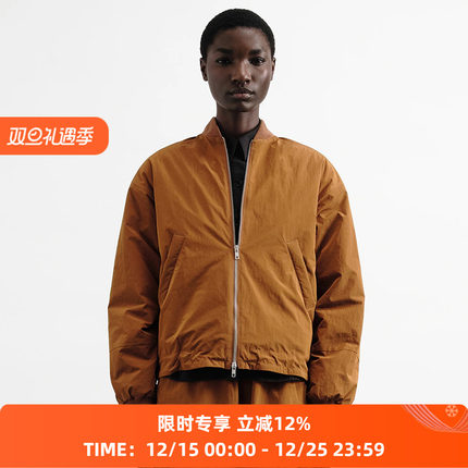 YMC BASEMENT BOMBER JACKET意大利面料女装军事风棒球领夹克外套