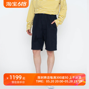 Shorts nanamica Easy 轻量型面料休闲系带短裤 Light