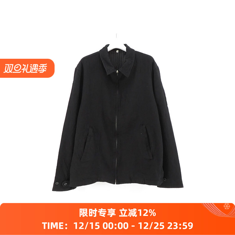 KHOKI水洗羊毛拉链夹克外套