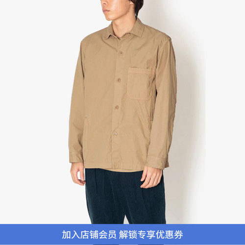 hobo天然染色工装夹克