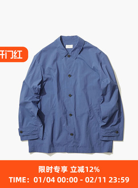 ATON TRAVEL NYLON 日本石川县编织极细尼龙防水轻量工装夹克外套