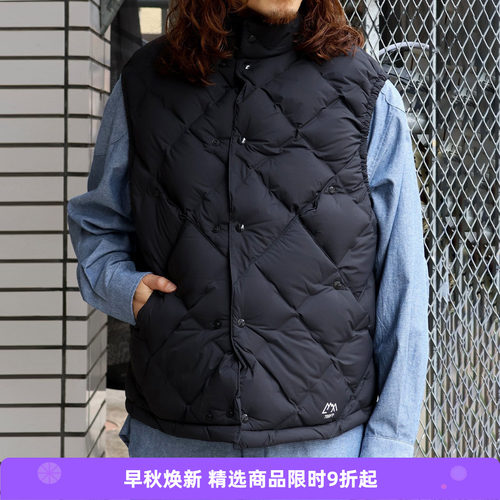 COMFY CMF CMF WOVEN DOWN VEST 菱形格高保温羽绒背心
