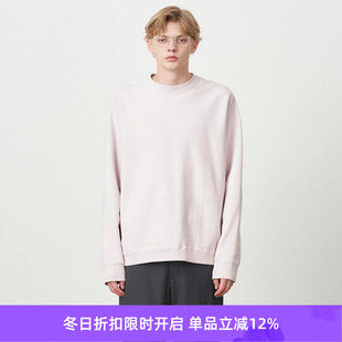 NATURAL 天然染色廓形圆领长袖 DYED 男女中性款 卫衣 URAKE ATON