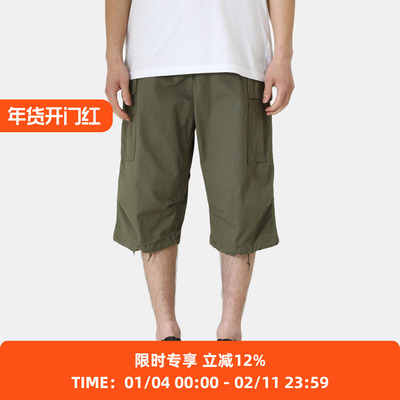 orslow美式复古六袋工装中裤