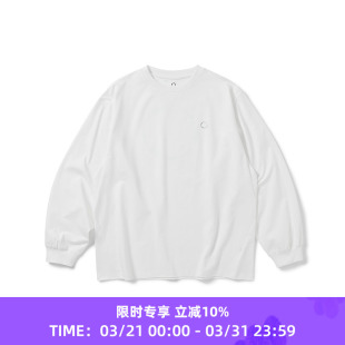 Sorona吸湿透汗抗菌面料运动长袖 WHEELS 男女中性款 WIND T恤 and