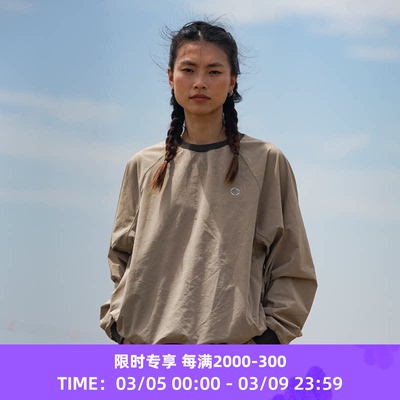 WHEELSandWIND圆领运动卫衣