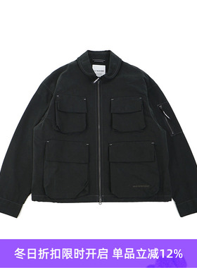 and wander C/PE twill field jacket(M) 立体口袋军事风工装夹克