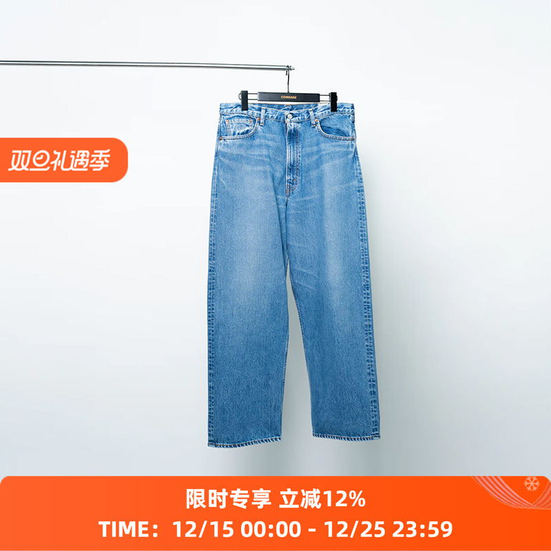 orslow SUPER DAD'S DENIM PANTS (UNISEX) 日本制复古阔腿牛仔裤